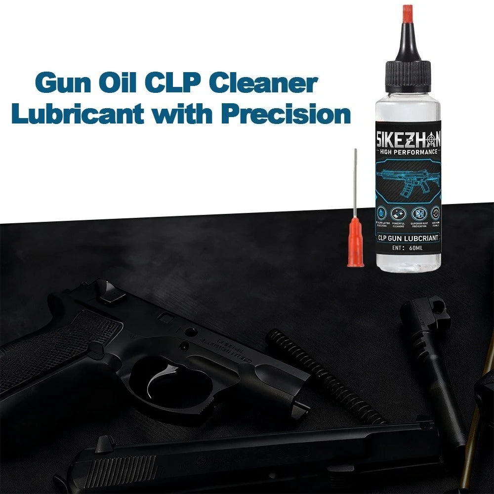CLP Clean Lubricant ＆Preservative All in One Gun Lubricating Oil with Precision Needle Tip Oiler for Rifle Pistol Shot Gun Care Zpaxo