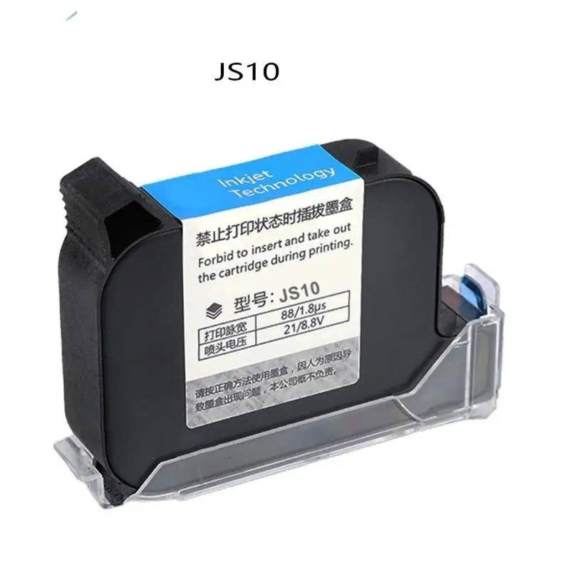652F JS10 Quick Drying Cartridge 12.7mm Handheld Inkjet Printers Solvent Fast Drying Print 800,000 Characters Zpaxo