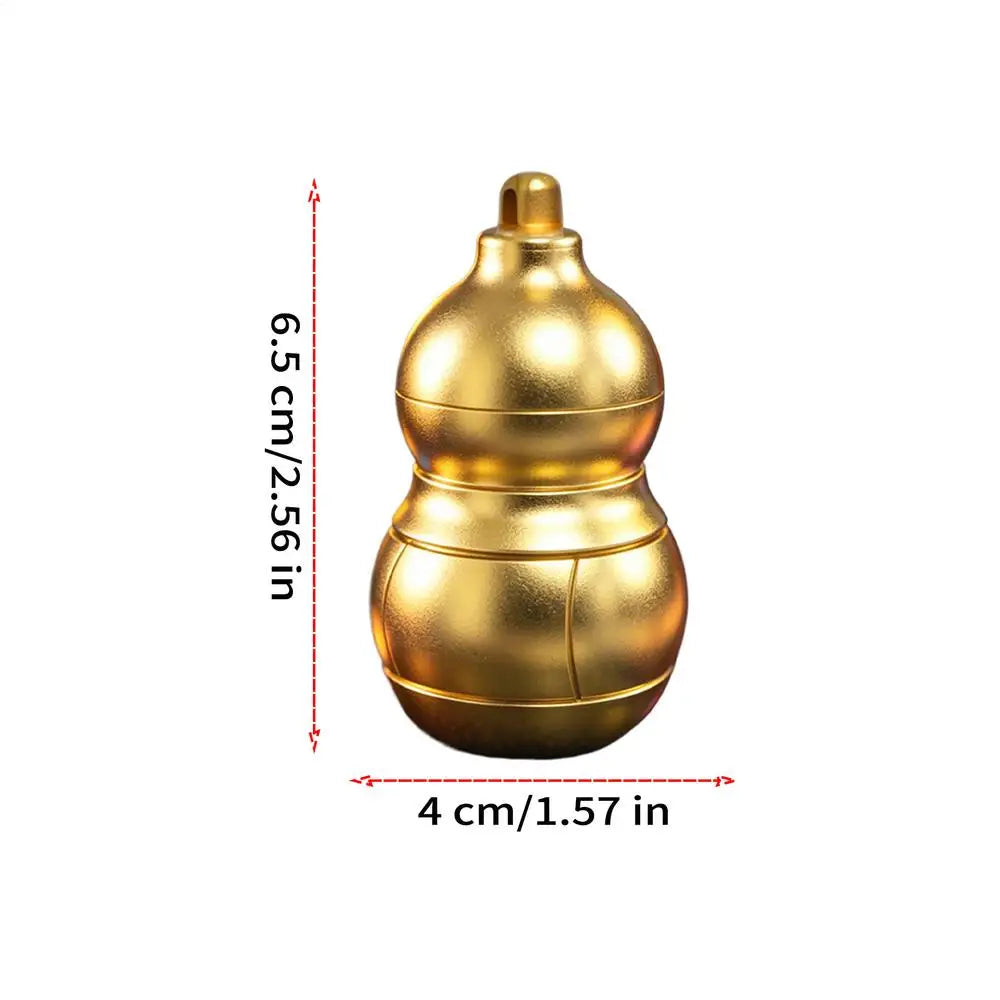 Fidget Sensory Toys Gourd Shape Small Magnetic Rotating Gadget Sensory Toys For Adults Home Office Desk Classroom School Party Zpaxo Red China Mainland