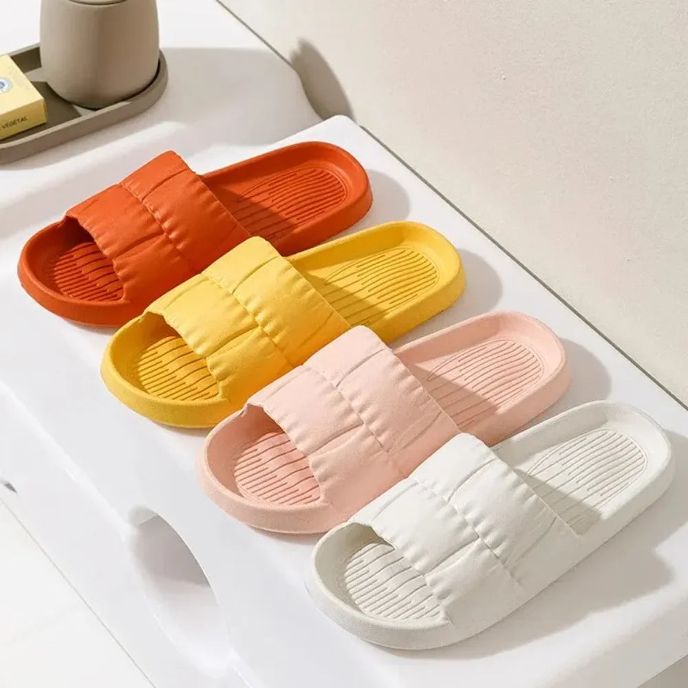 Soft EVA Slippers, Non-Slip Home & Bath Sandals, Comfortable Lightweight Summer Shoes, Cute Unisex Footwear, Durable & Cozy Zpaxo