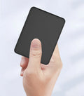 Portable Hard Drive Soft Silicone Cover Protect Sleeve skin 4TB 5TB Case for WD Elements SE Zpaxo 4TB 5TB Black