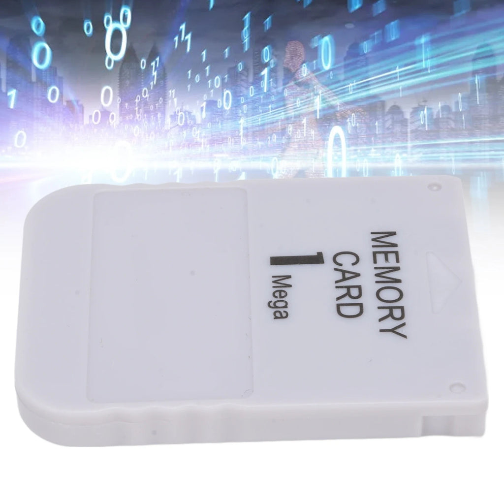 1MB Memory Card for Classic Gaming System for PS1 High Speed Game 1 Mega Video Game Console Memory Card Zpaxo