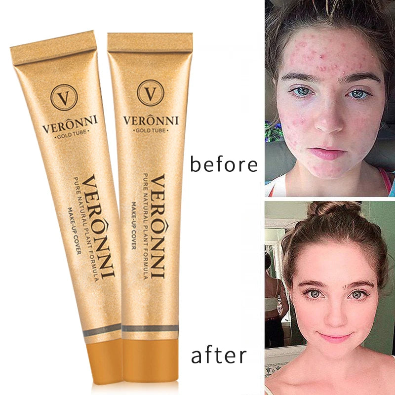 14 color Matte Concealer-Long-Lasting Concealer Cream for Wrinkles,Dark Circles,Waterproof Liquid Foundation-Versatile Concealer Zpaxo