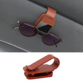 Car Sun Visor Sunglasses Clip Holder & Card Organizer