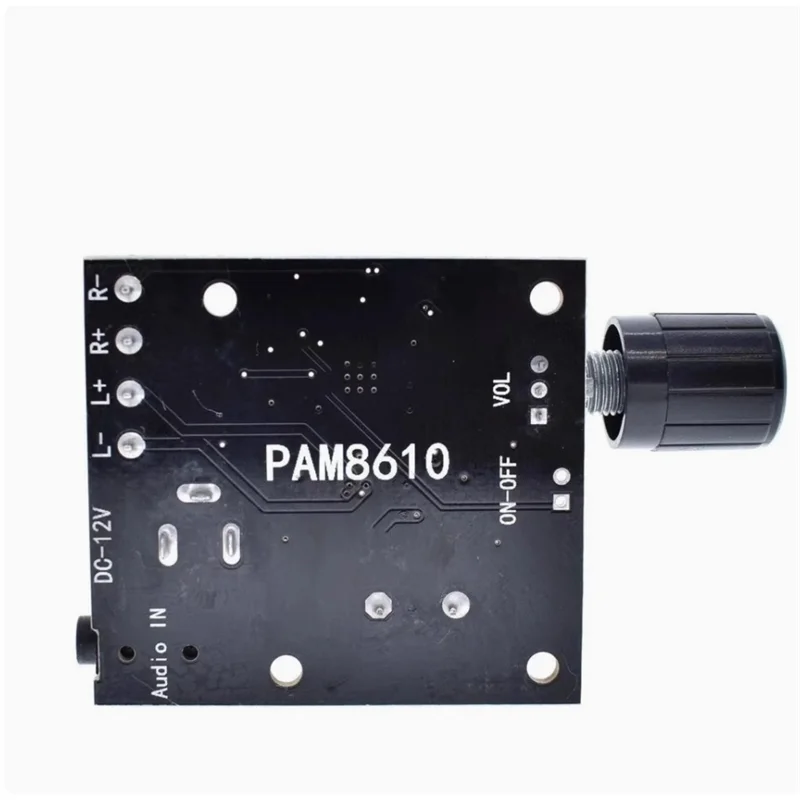 PAM8610 Dual Channel 12V HD Amplifier Board Pure Digital Amplifier 15W * 2 High Power Amplifier Module Zpaxo