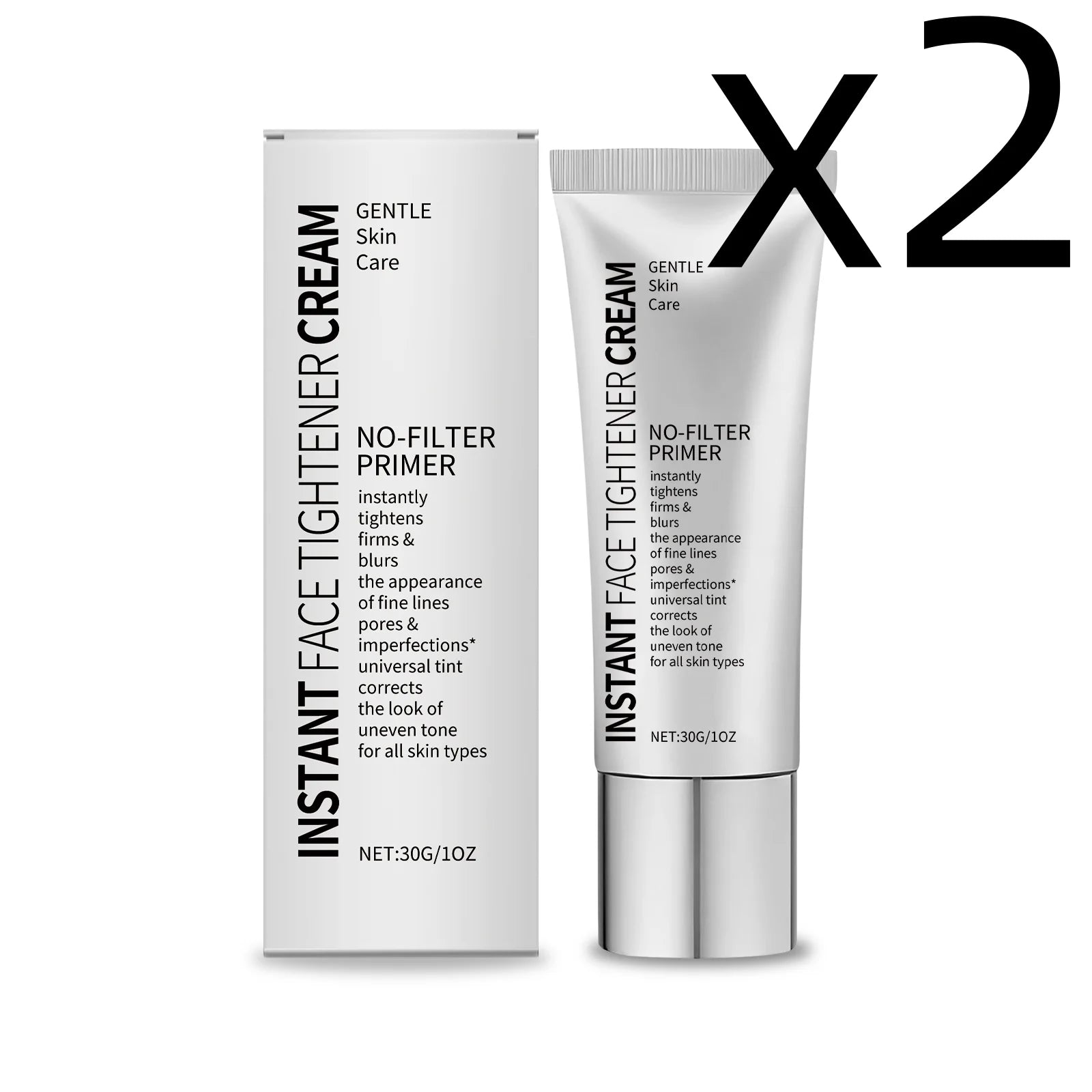 Facial Makeup Primer – Firming, Oil Control & Smooth Finish Makeup Primer Zpaxo 30g Boxed X 2PCS