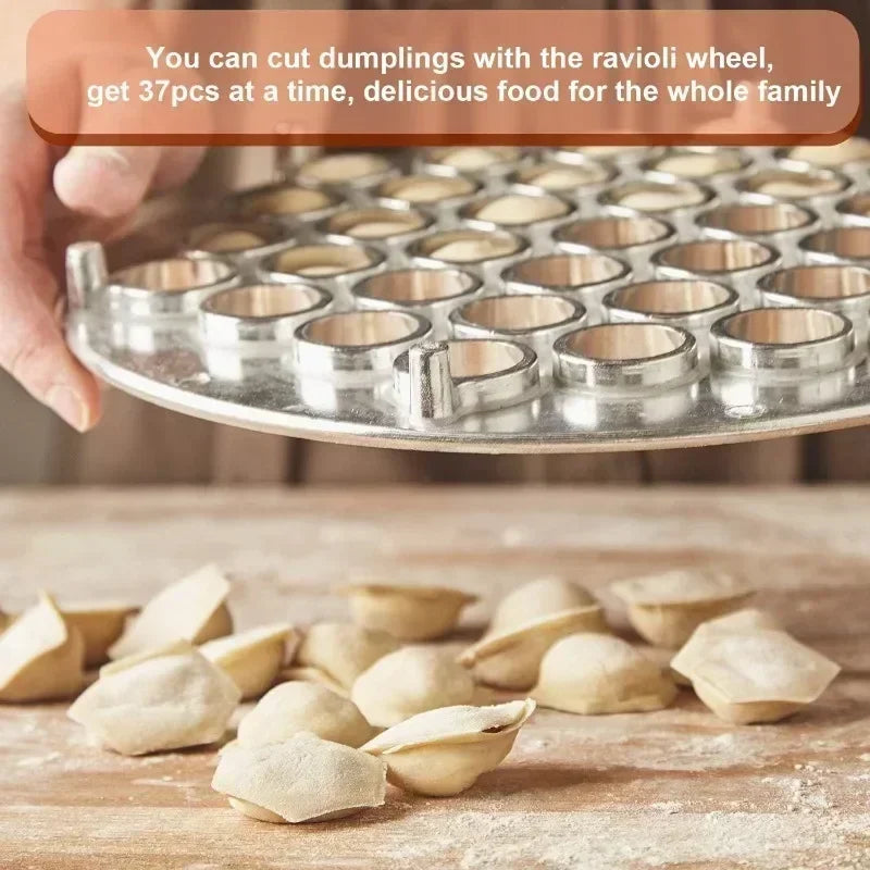2025 New Italian Dumpling Mold 12 Hole Dumpling Mold Aluminum Alloy Dumpling Grinding Tool Kitchen Small Tool Zpaxo