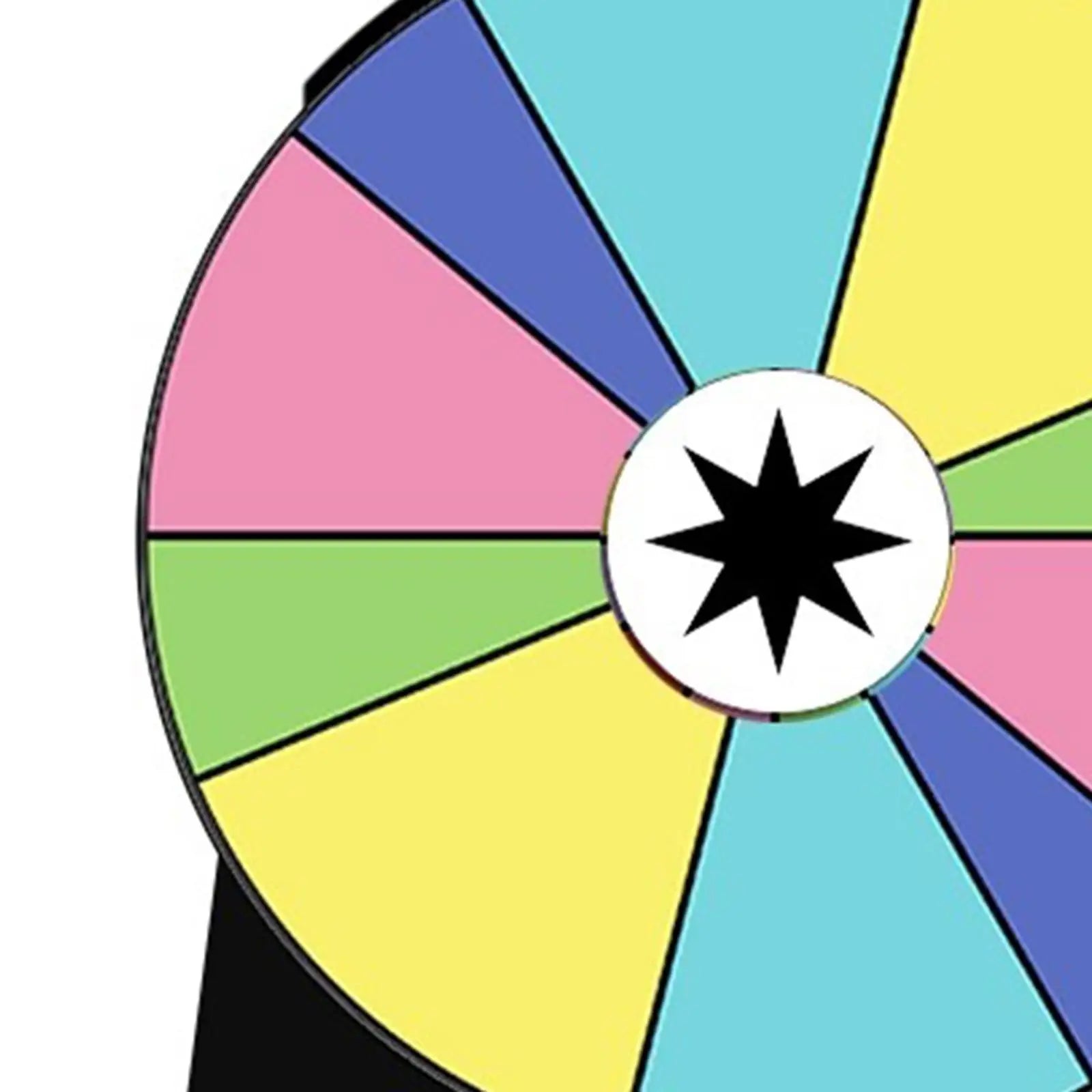 Editable Fortune Spin Wheel – Roulette Prize & Drinking Game Fortune Spin Wheel Zpaxo