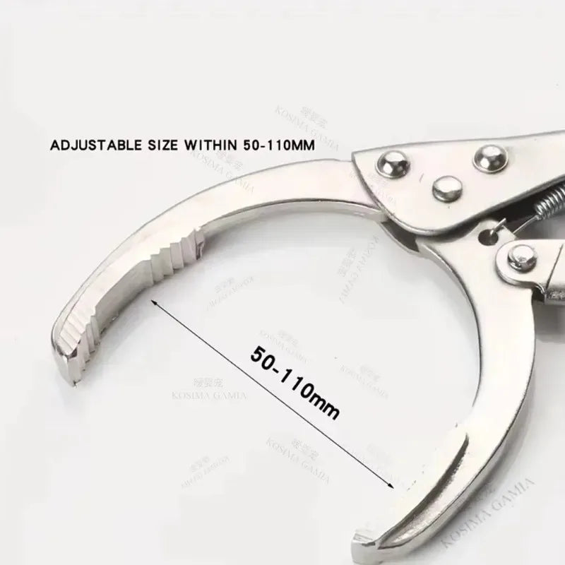 Adjustable Clamp Oil Filter Wrench – Universal Car & Truck