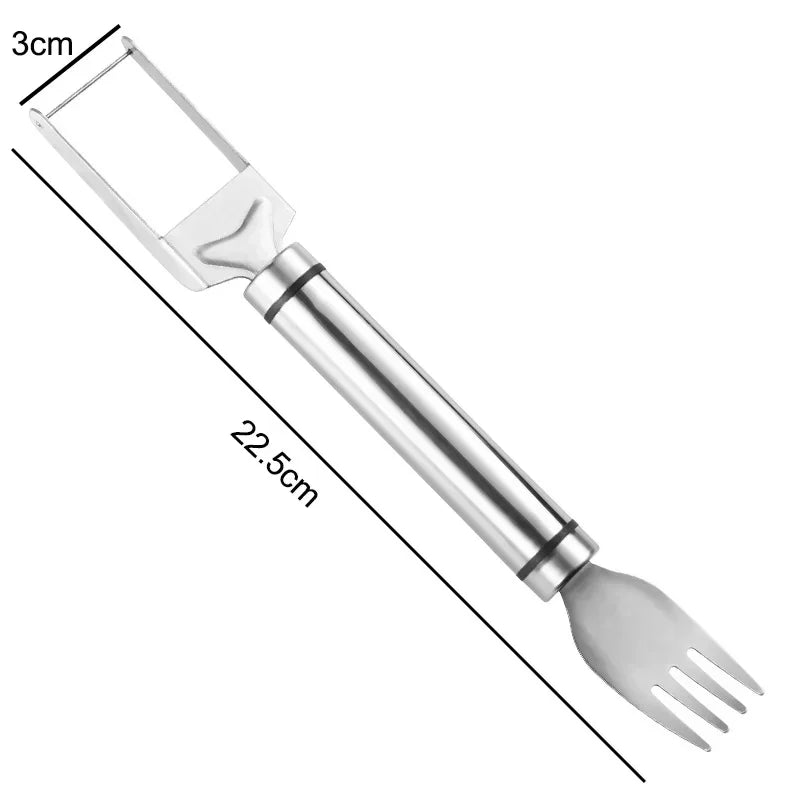 Windmill Watermelon Slicer – Stainless Steel Fruit Divider Tool Fruit Slicer Tool Zpaxo 1Pcs Watermelon Fork