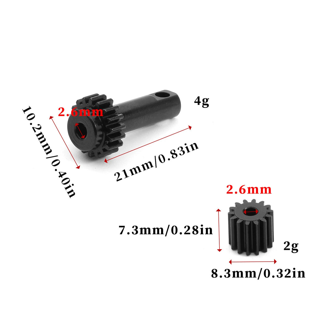 1 Set 1/10 RC Car Planetary Differential Gears Sun Gear Shaft Kit For Traxxas Slash/Rustler/Bandit #2382 1/10 RC Car Accessories