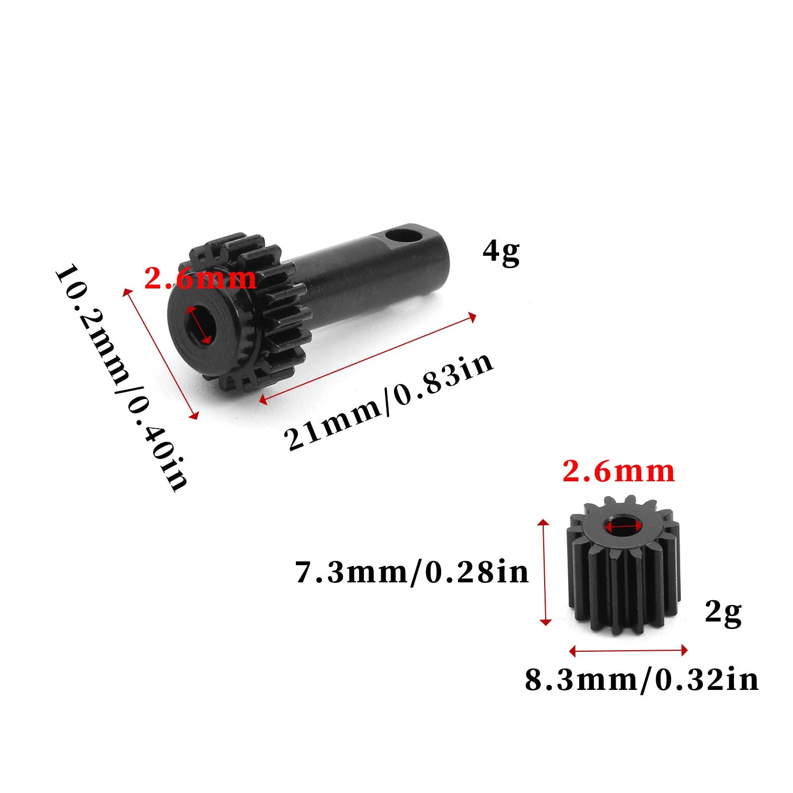 1 Set 1/10 RC Car Planetary Differential Gears Sun Gear Shaft Kit For Traxxas Slash/Rustler/Bandit #2382 1/10 RC Car Accessories