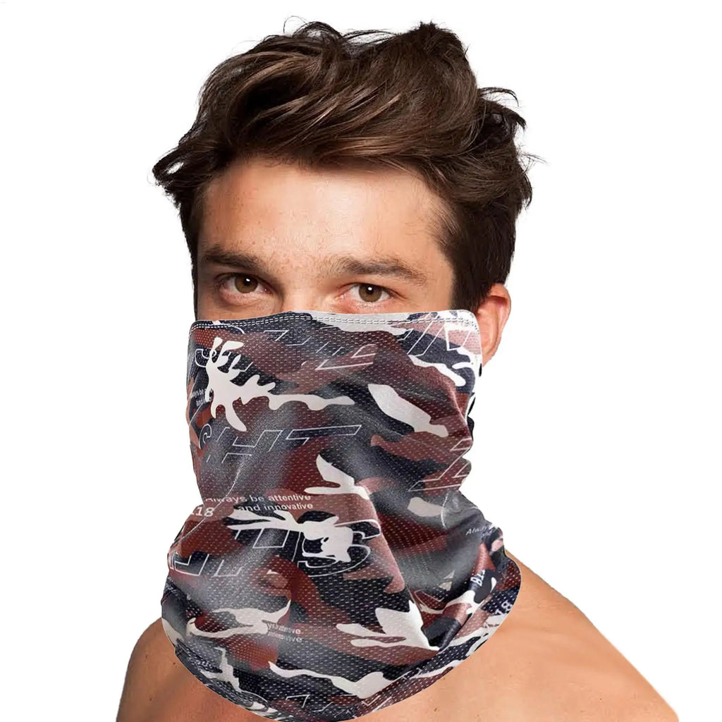 UV Protection Ice Silk Face Gaiter – Windproof Outdoor Bandana Outdoor Face Gaiter Zpaxo