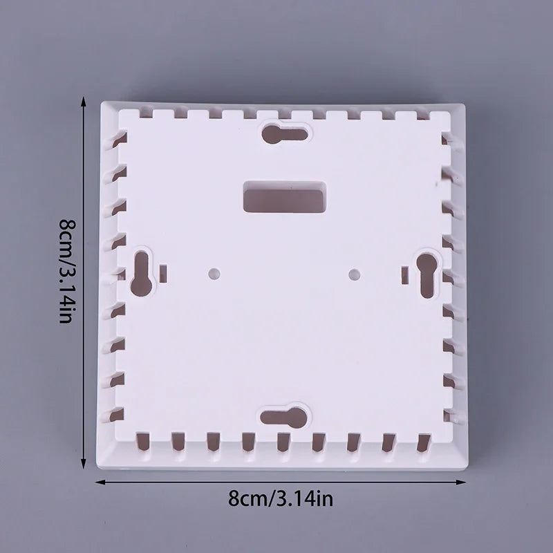 Plastic Junction Box Smoke Sensor Shell Power Enclosure Electronic Zpaxo