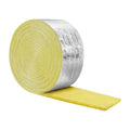 Pipe Insulation Tape 33ft AC Line Protective Glass Wool Wrap Winter Zpaxo Silver