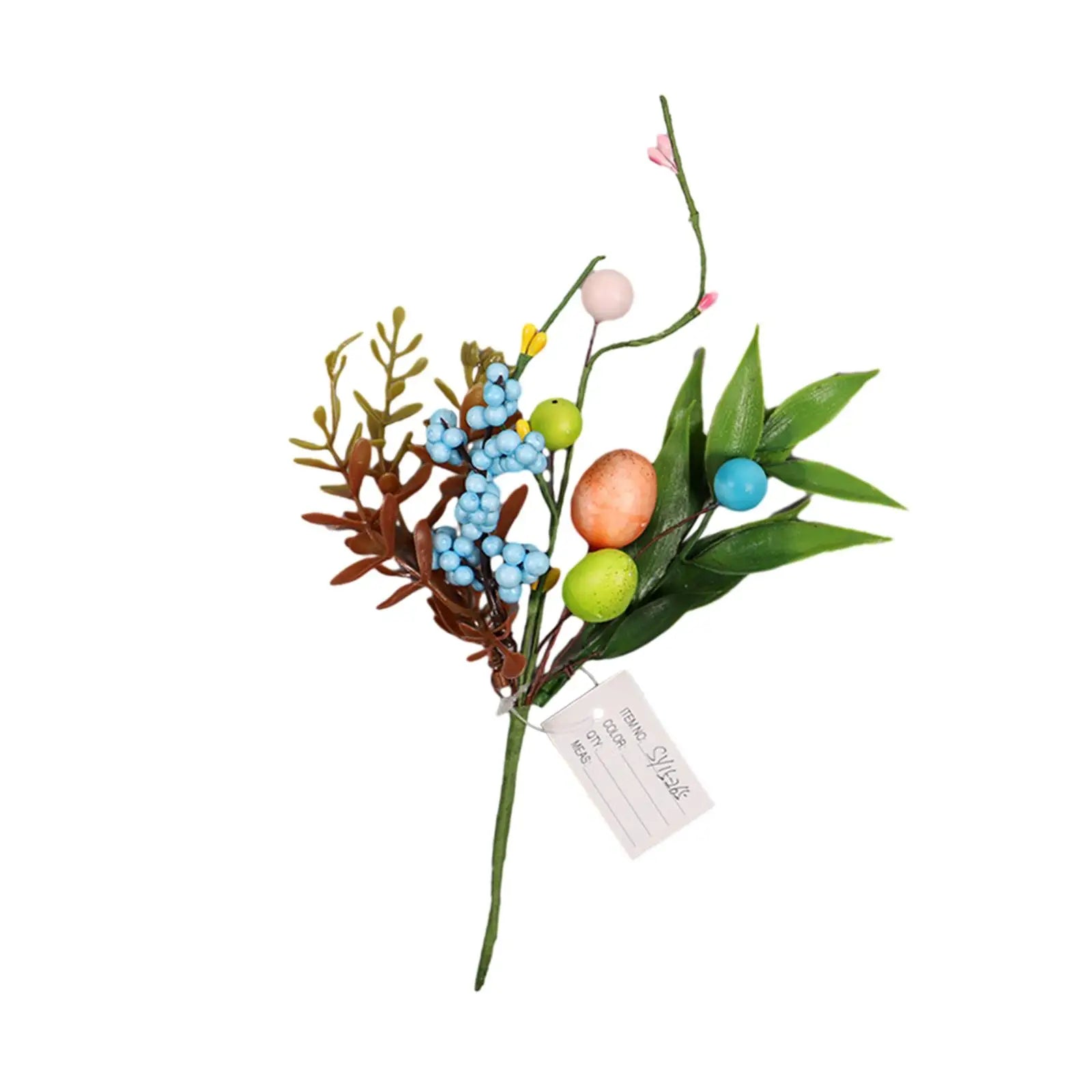 Easter Decoration Egg Tree Branch Decorative Branches Easter Egg Stems for Vase Home Party Easter Celebration Decoration Zpaxo Style E