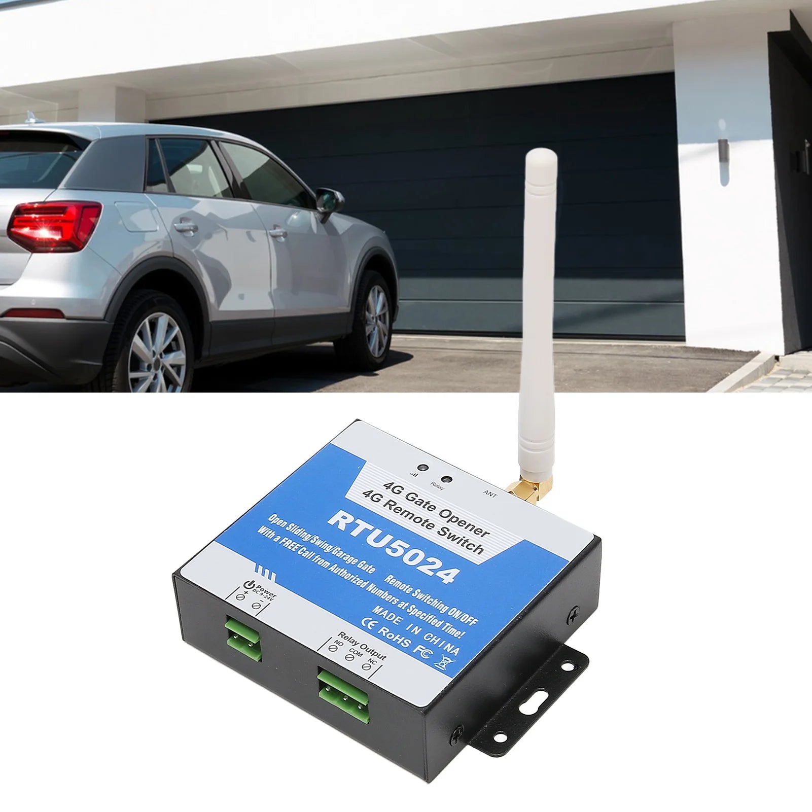 Gate Opener Remote Control Gate Opener RTU5024 4G Door Opener SMS Smart Alarm Smart ID Recognition WiFi Remote Controller Zpaxo Default Title