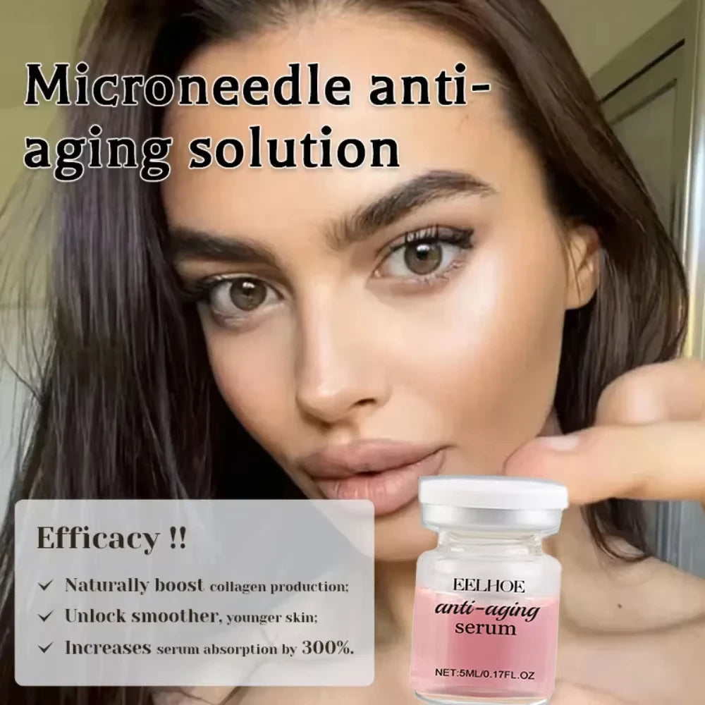 Eelhoe Microneedle Roller Set – Anti-Aging Hyaluronic Acid Serum Microneedle Roller Set Zpaxo