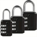 4-digit Password Lock Padlock Luggage Anti-theft Wind Rain Resistant