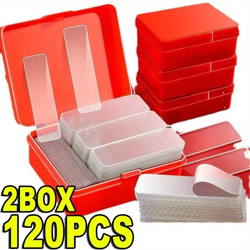 Reusable Double-Sided Nano Tape – No Trace, Waterproof, Transparent