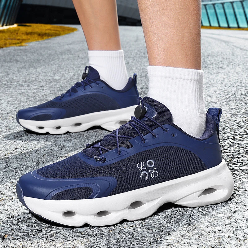 Men's Casual Sneakers Luxury Trainer Shoes Breathable Race Running