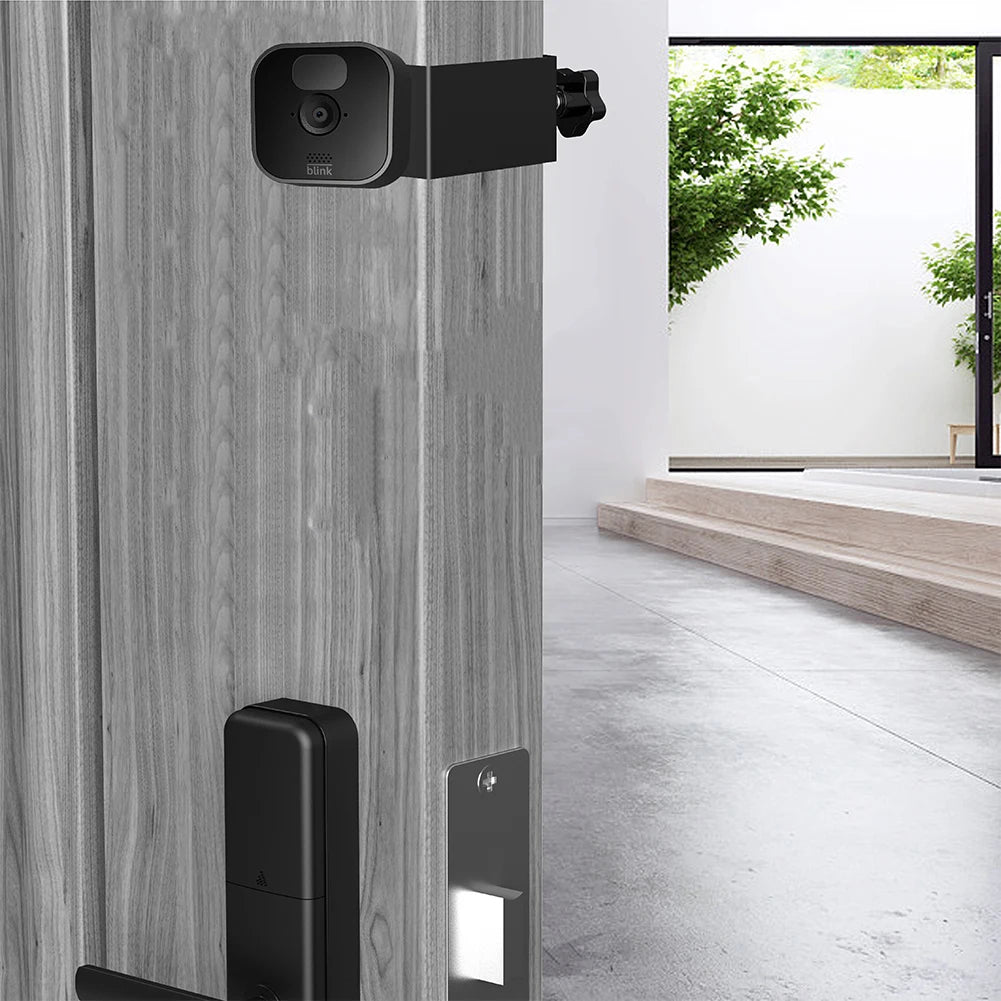 Door/Gutter Mount 360°Adjustable Clip Clamp Mount Anti-Theft Mount Bracket No Drilling for Blink Indoor/Outdoor Camera(3rd Gen) Zpaxo