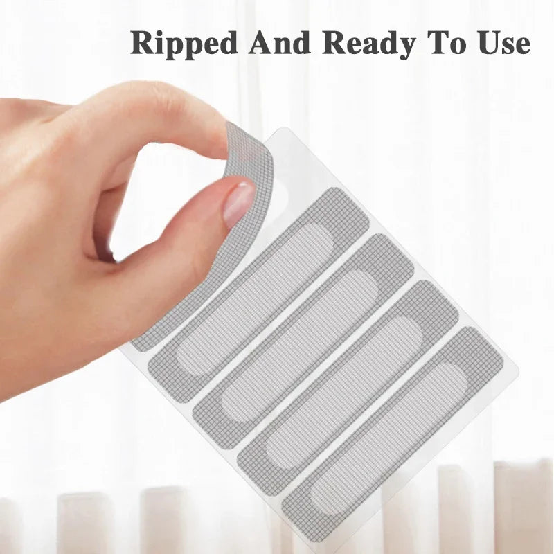 Window Screen Patch & Weep Hole Cover – Anti-Mosquito Mesh Screen Repair Patch Zpaxo