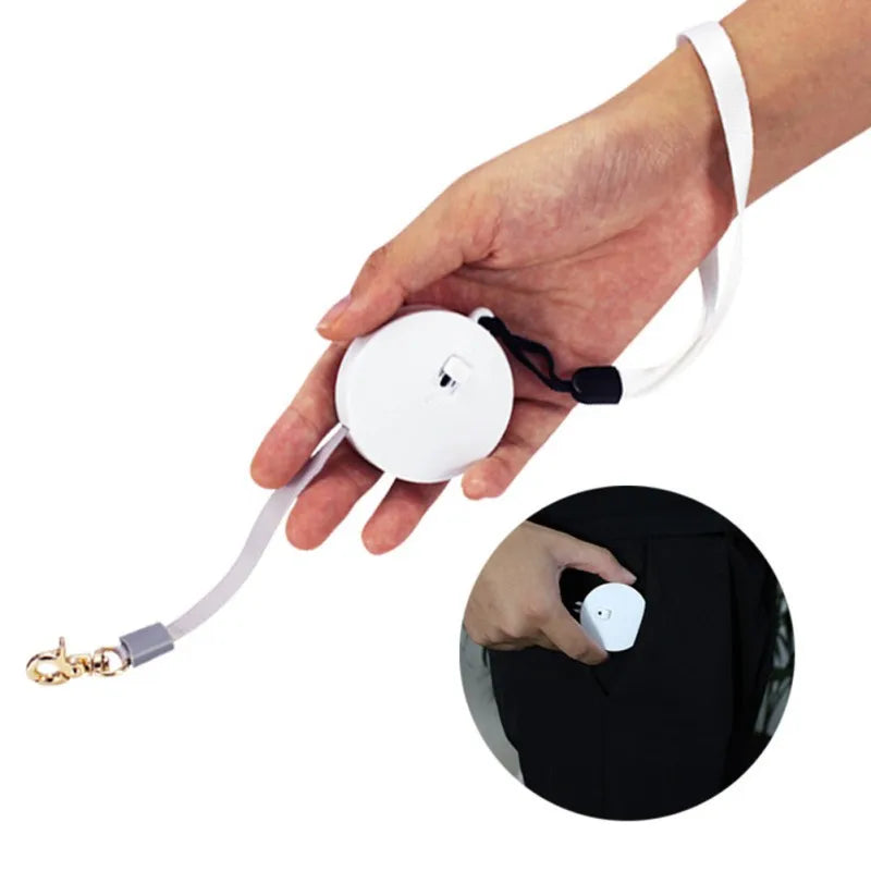 2M Automatic Flexible Dog Leash Small Dogs Cat Puppy Leashes