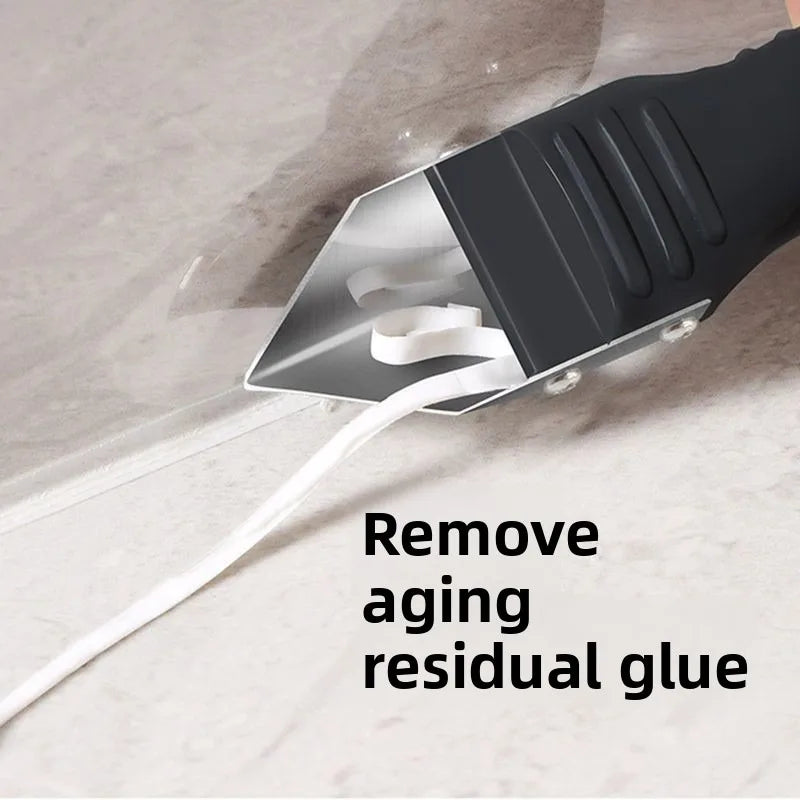 Silicone Scraper Blade Set – Grout, Glue & Crack Filler Tool Scraper Tool Set Zpaxo 1pcs