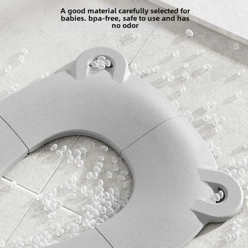 Baby Cartoon Travel Folding Potty Seat Toddler Portable Toilet Training Seat Children Urinal Cushion Children Pot Chair Pad /mat Zpaxo