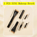 Multi Function 5 In1 Makeup Brush Foundation Make-up Travel Cover Eye