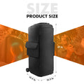 Portable Speaker Dust Case w/ Mic Pocket Double-Sided Speaker Storage Bag Wear Resist for JBL PARTYBOX 720/520/110/310/320 Cover Zpaxo for JBL 720