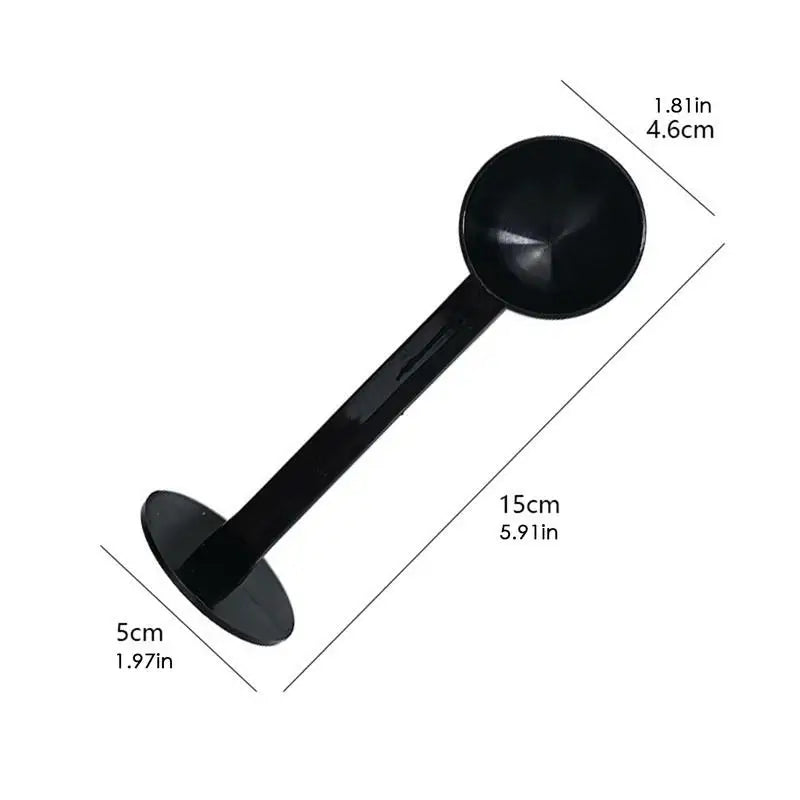 Coffee Scoop and Tamper Espresso Tamper Coffee Measuring Spoon 2-in-1 Espresso Coffee Bean Spoon Tamping Scoop for Home Zpaxo