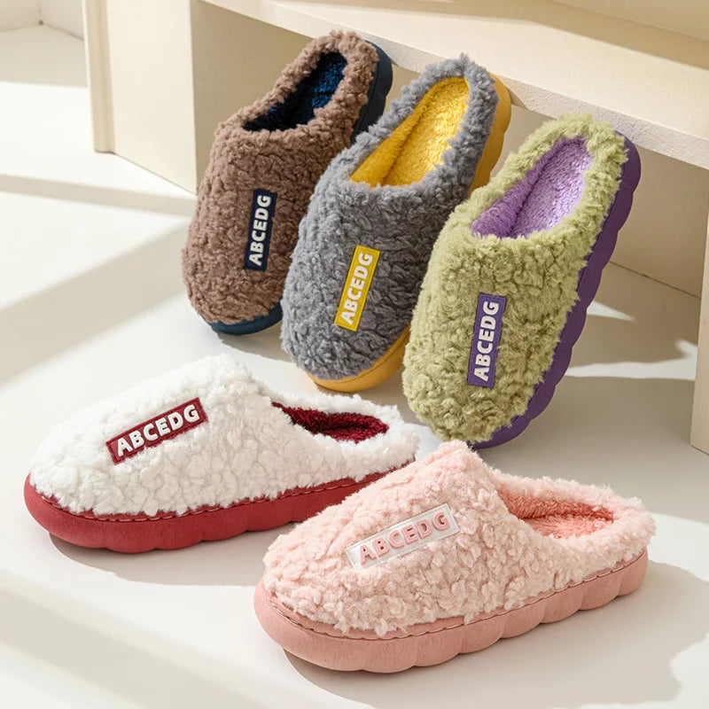 Thick Sole Home Indoor Outside Men Women Couples Winter Household