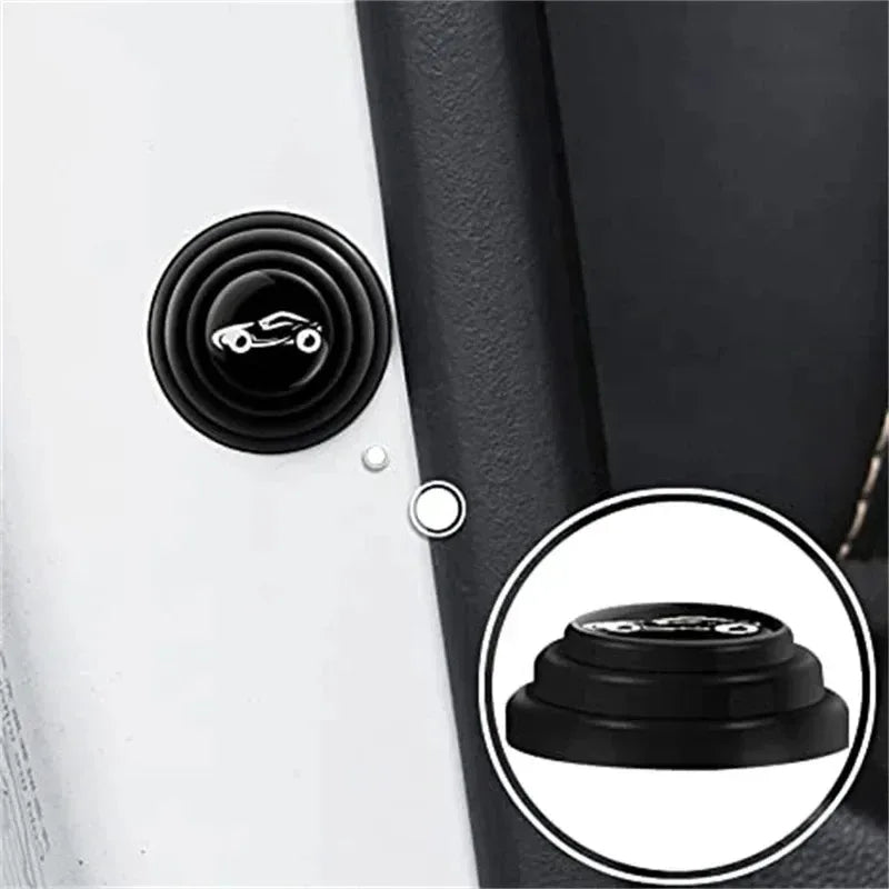 Car Door Anti-Shock Silicone Pads | Sound Insulation Cushions