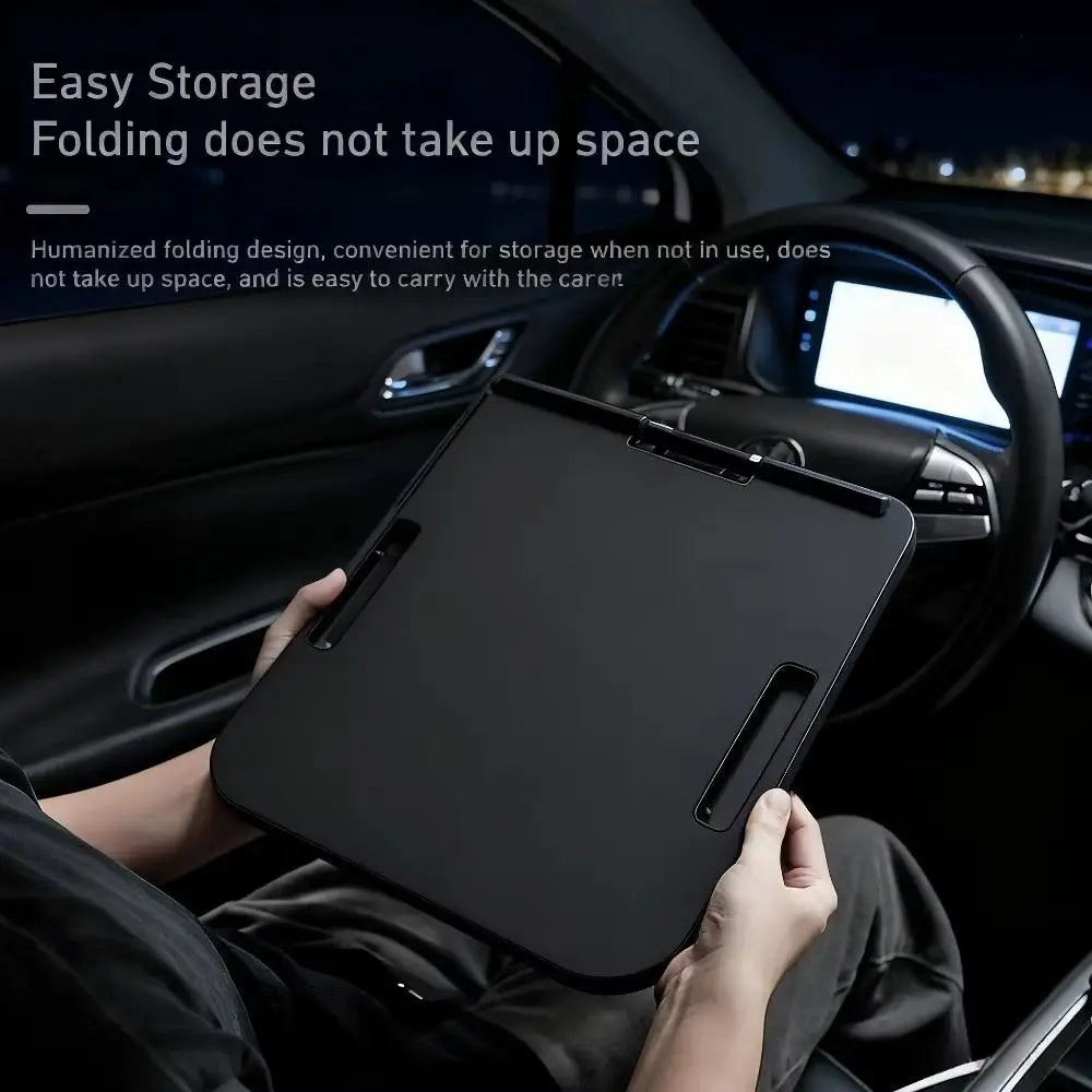 Stable Design Car Temporary Tray Large Load-bearing Laptop Desk Zpaxo