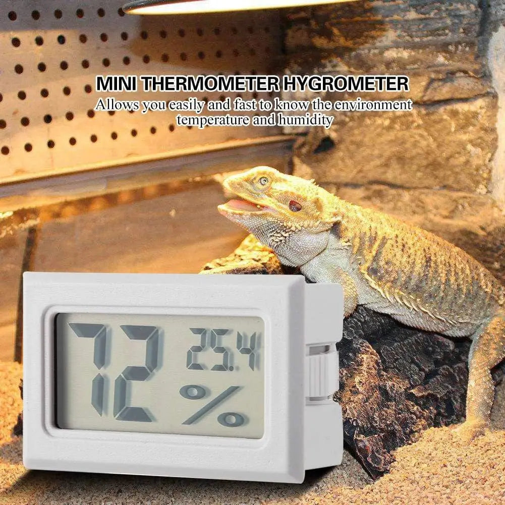 LCD Digital Thermometer Hygrometer Probe Fridge Freezer Thermograph