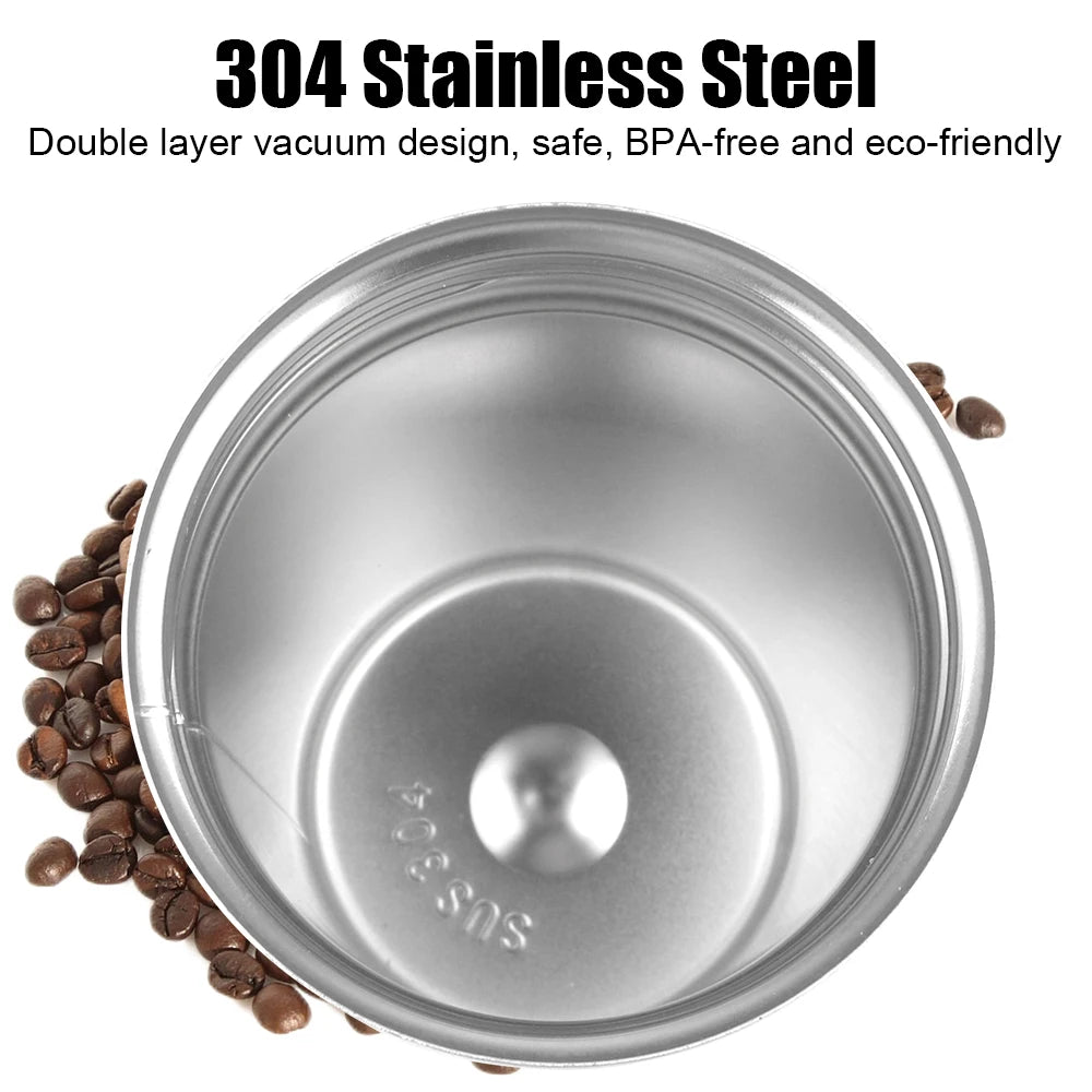 Coffee Mug Temperature Display Leakproof Car Tea Water Thermos Cup
