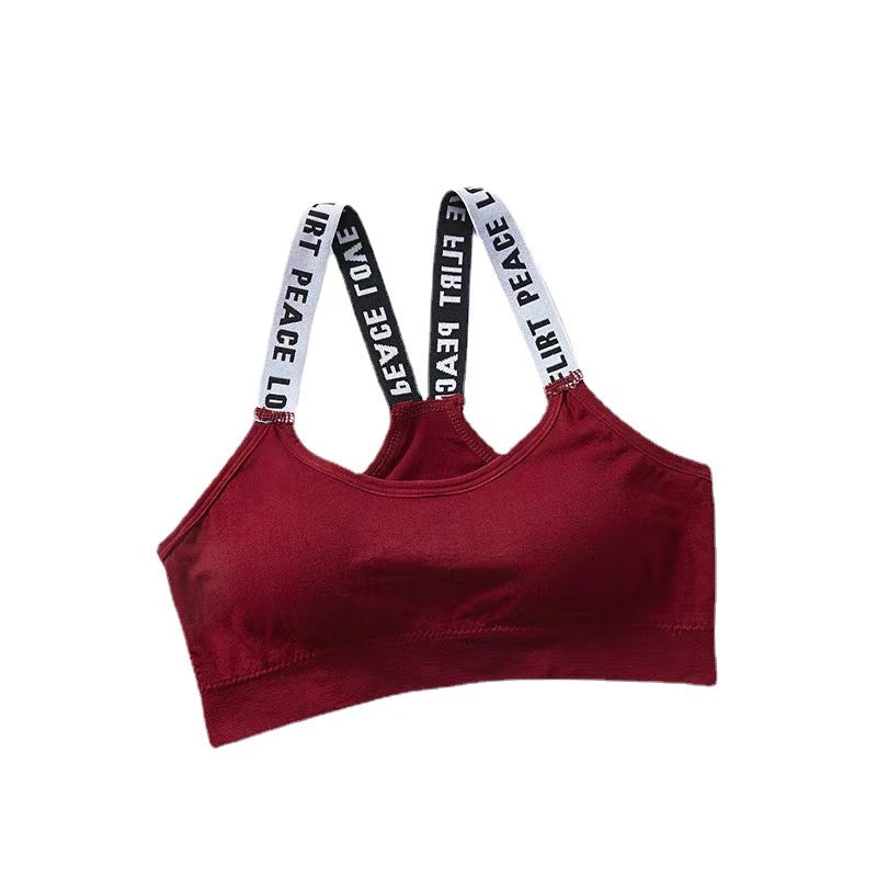 Women Sexy Sports Bra Tops For Gym Top Fitness Yoga Female Pad Sportswear Vest Tank Tops Sport Push Up Sports Bras Underwear Zpaxo