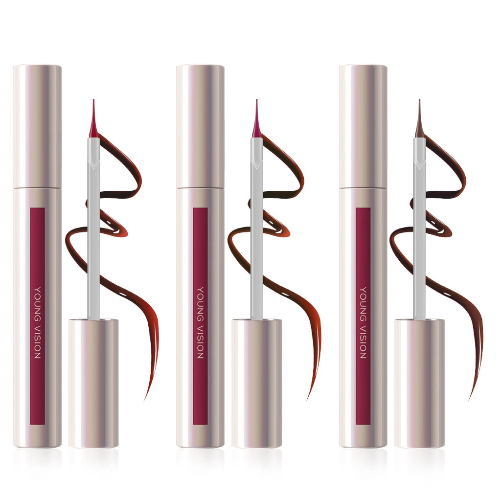 Tear-Off Lip Liner Peel-Off Lip Liner Matte Smudge-Free Hook & Loop Lip Pencil Makeup Pencil Zpaxo