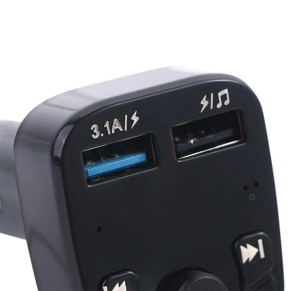 Fast Charger Quick Audio Receiver Adapter Car Player Bluetooth 5 0 FM Zpaxo