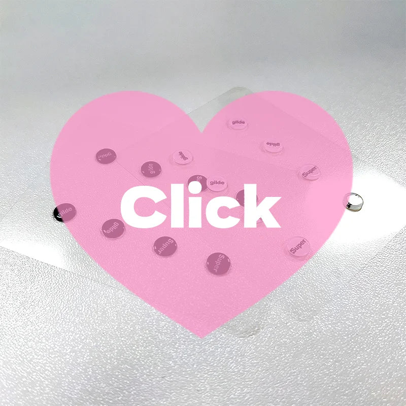1 Pack Glass Mouse Skates DIY Universal Dots Mouse Feet Pads Sticker for Gaming Mouse Anti-Slip Pad Zpaxo