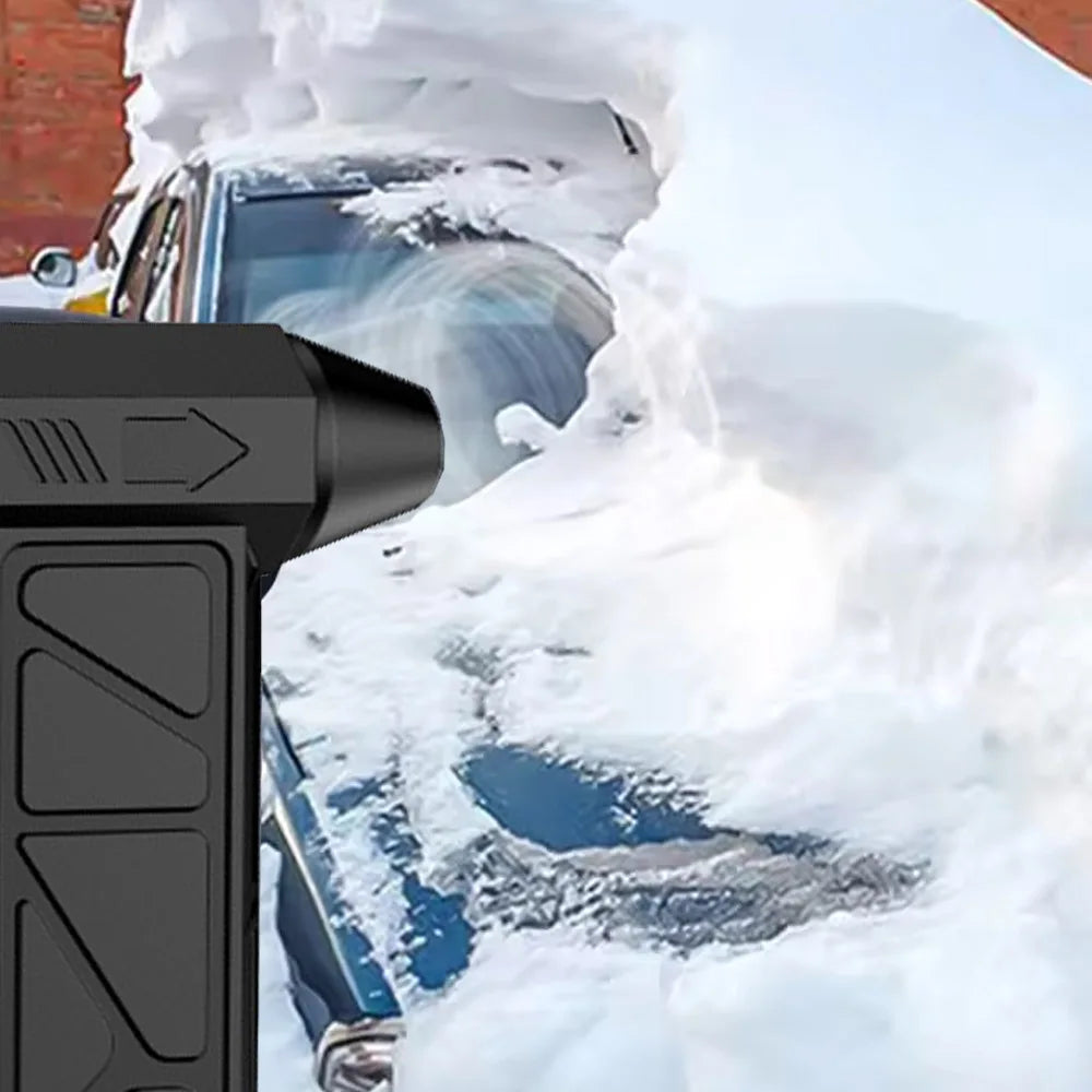 Violent Fan 200000RPM Powerful Air Blower Vacuum Dust Cleaner Type-C Charging Strong Winds 53m/s Brushless Turbo Jet Blower ﻿ Zpaxo