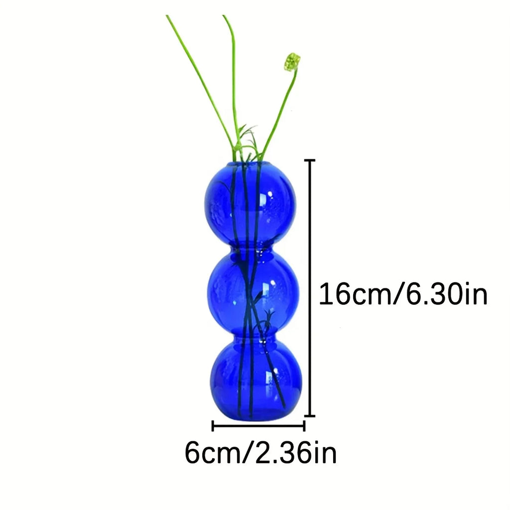 Nordic Glass Bubble Vase – Hydroponic Bud Vase Home Decor