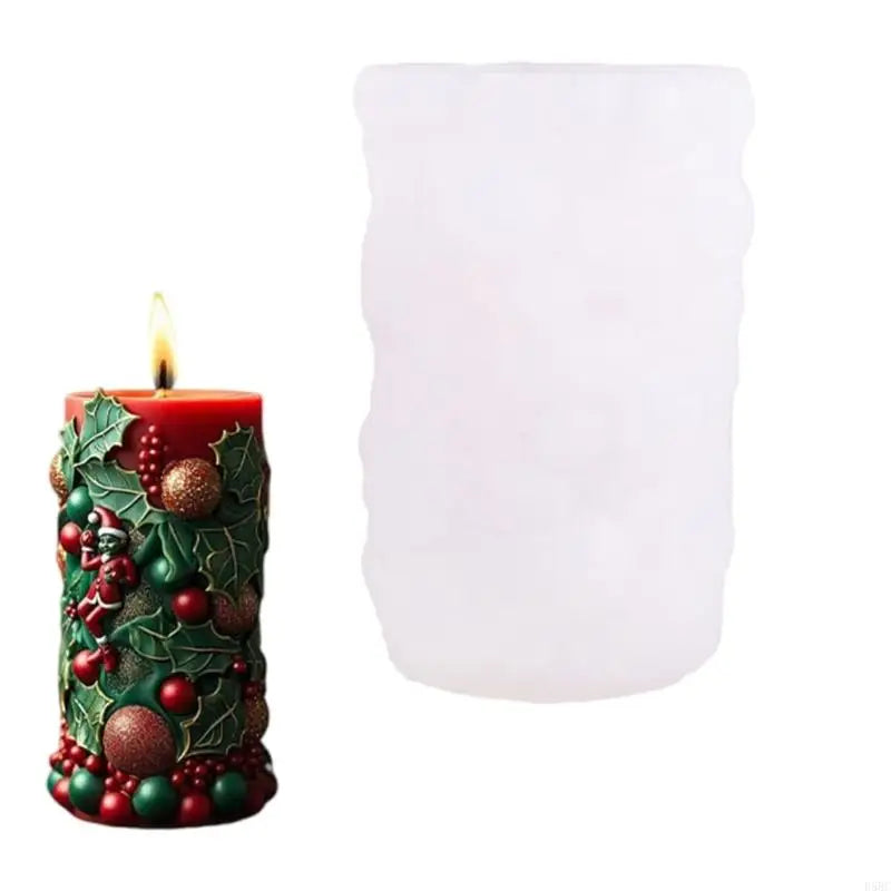 Christmas Silicone Mold Making Soap Chocolate Baking Tool