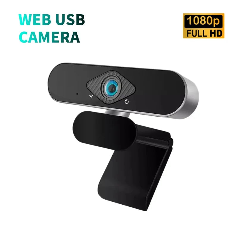 Wodexun 1080P Webcam With Microphone USB HD Digital Web Camera 150° Wide Angle Laptop Computer Webcast Zoom YouTube Zpaxo
