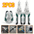 Foldable Wire Cutters Wire Connector Wire Peeler Electrical Repair Hand Tool Sharp Cutting Blade Wires Strip Cut Crimp Tools Zpaxo 2PCS