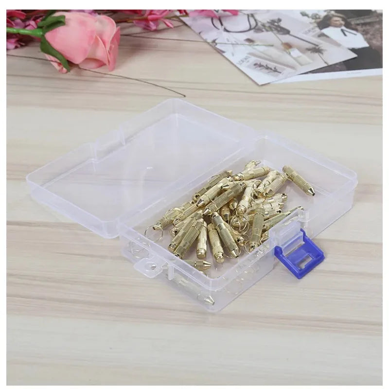 Transparent Lockable Storage Box Small Object Container Fishing Gear