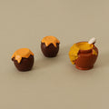 ▶3Pcs 1/12 Dollhouse Simulation Honey Jar Set Dollhouse Miniature Kitchen Food Decoration Dolls House Accessories Zpaxo 3Pcs