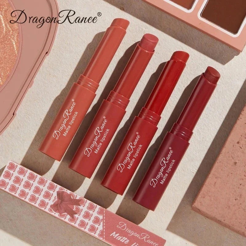 Velvet Matte Lipstick Moisturizing Lip Gloss Easy Rotating Pen Rich Zpaxo